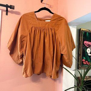 DOEN Bella Top in Fawn Size Large